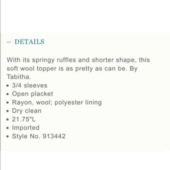 Cropped tabitha jacket - Picture 4 of 5